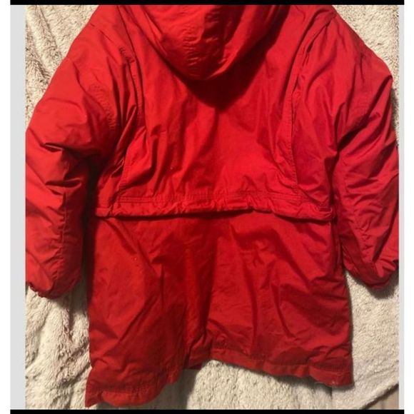 Express Athletique~ Down Filled parka Coat Vintage - Picture 4 of 8